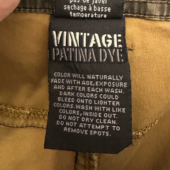 Kuhl Slackr Pants Men's 42x30 Green Straight Leg Vintage Patina Dye - Picture 7 of 13